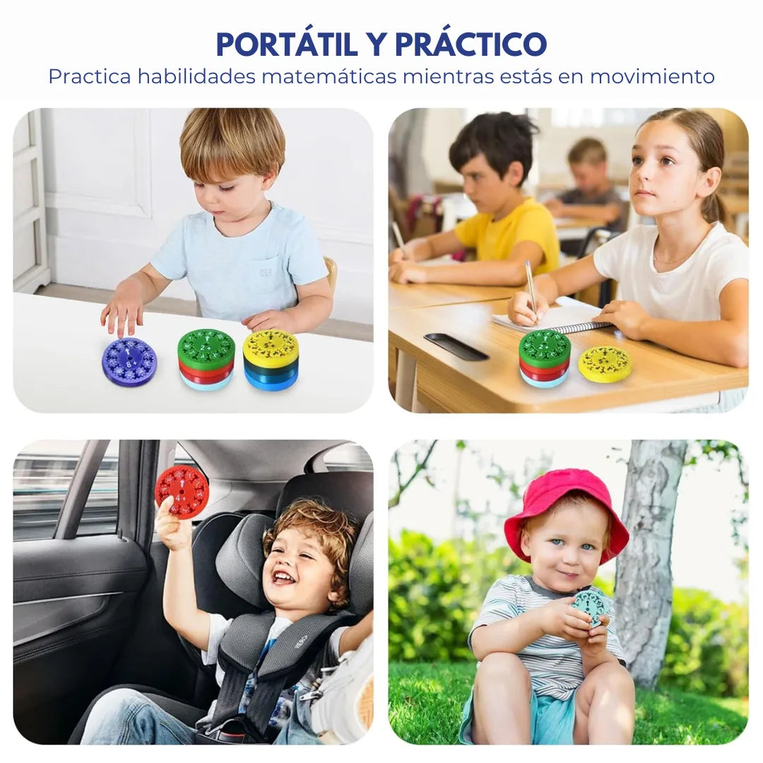 BrainSpin™ Juguete Matemático Pack x9