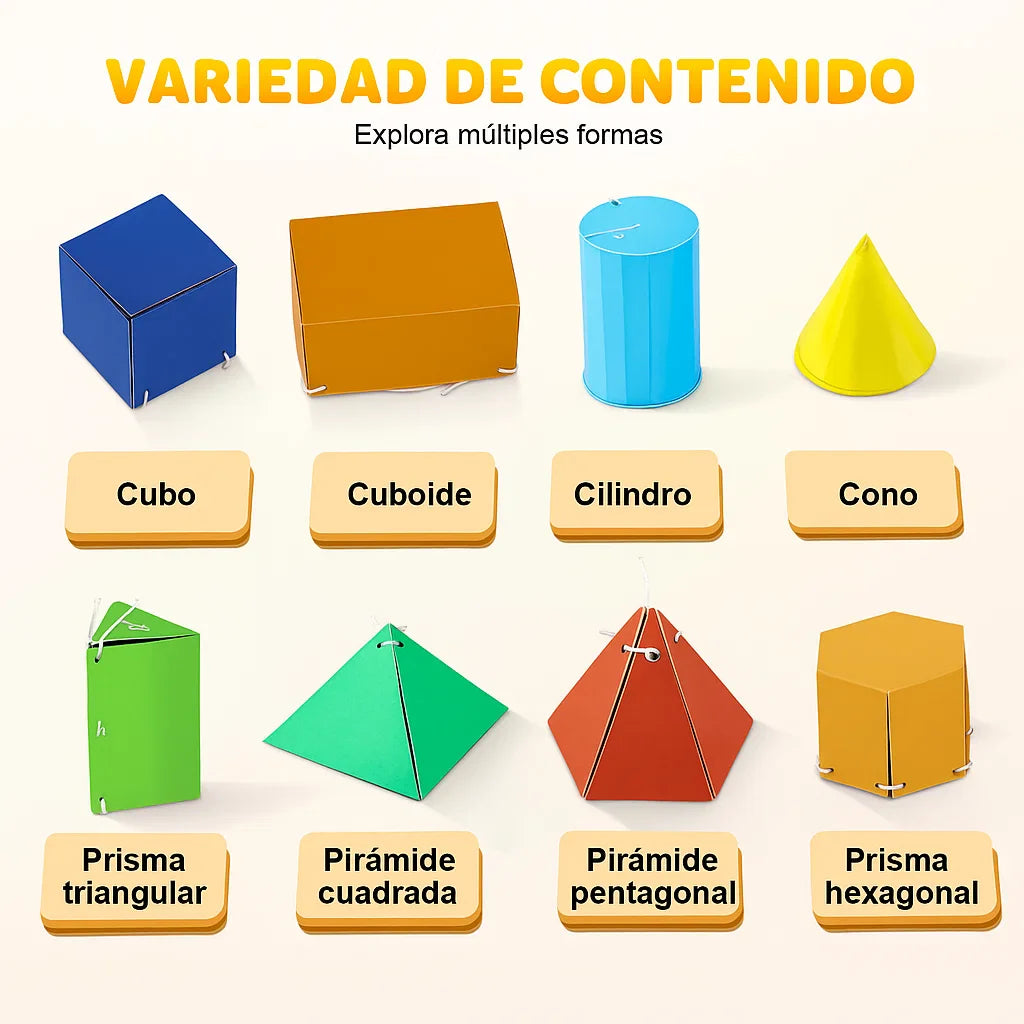 Cubika™ Libro Interactivo de Geometría en 3D