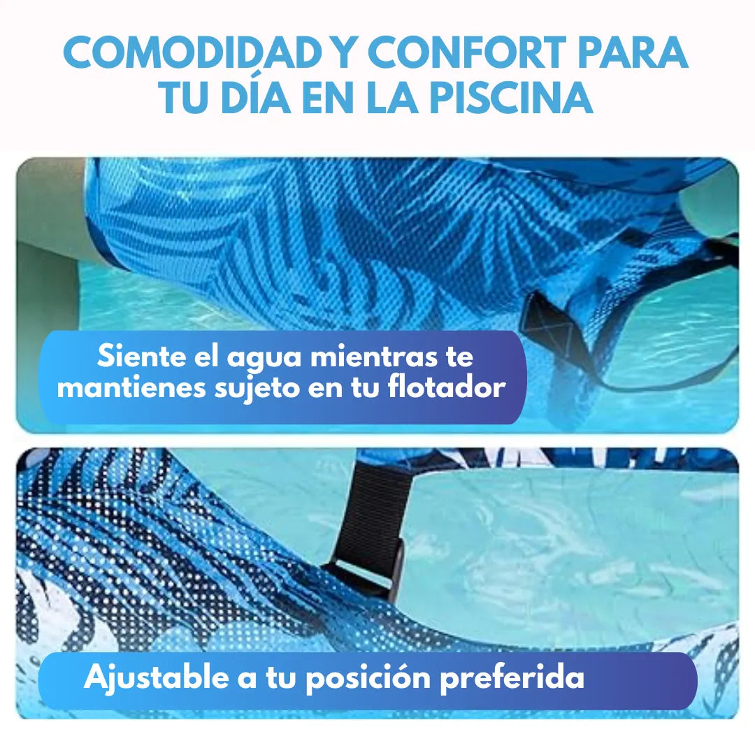 SpinEase™ Silla Inflable Flotante de Lujo