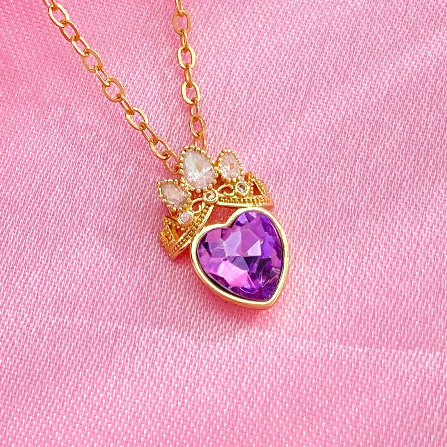Collar Princesa Rapunzel + Tarjeta y Caja de Regalo
