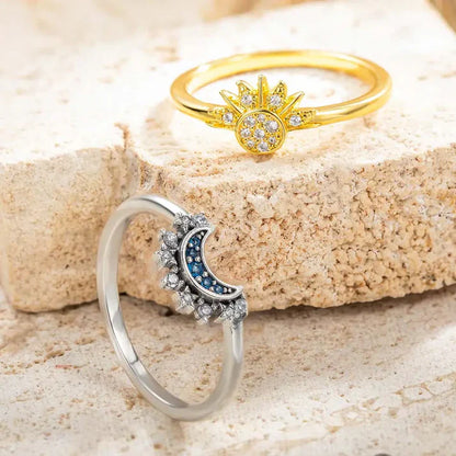 EclipZen™ Combo Pulsera + Anillo Sol y Luna