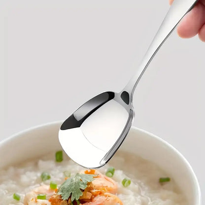 LuxeSpoon™ Cucharas Cuadradas de Acero Inoxidable  (2 Unidades)