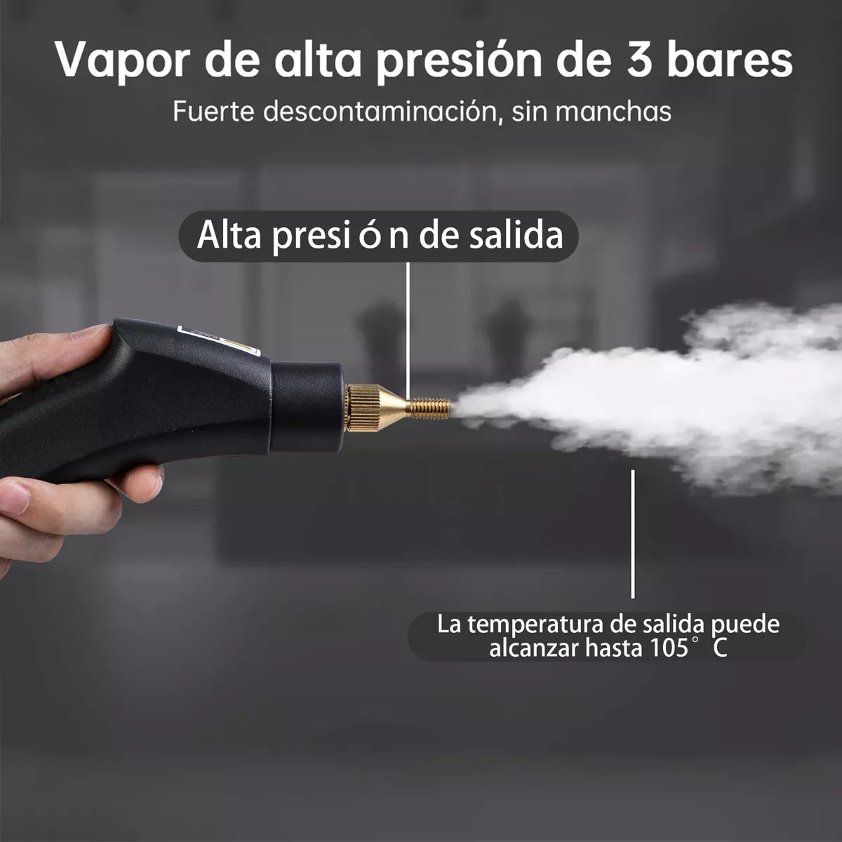 Limpiador de Vapor Portátil (En Oferta)