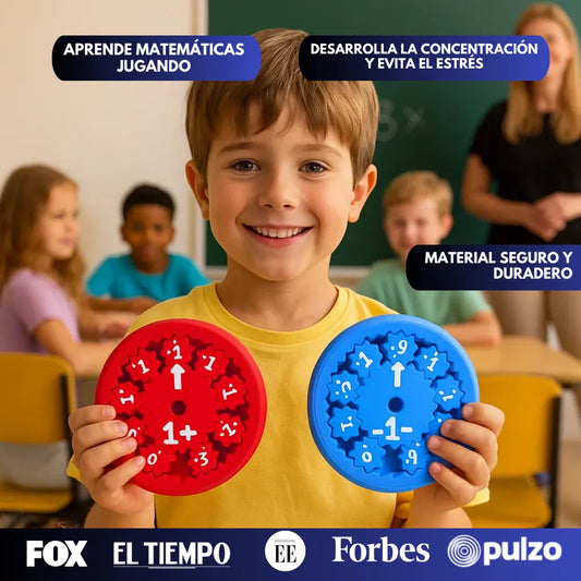 BrainSpin™ Juguete Matemático Pack x9