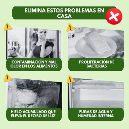 FrostClean™ Kit de Limpieza Profesional para Neveras