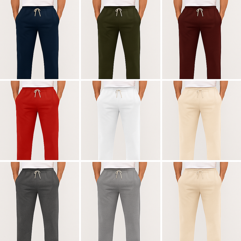 Nuevo Basic & Bold: Jogger Bota Recta para Hombre - Paga 2 LLeva 3
