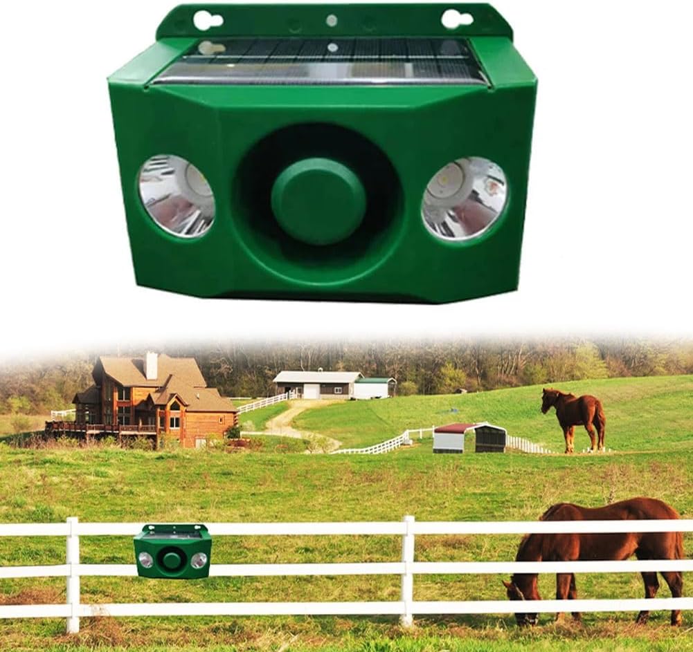 LightAlert™ Repelente Solar de Animales