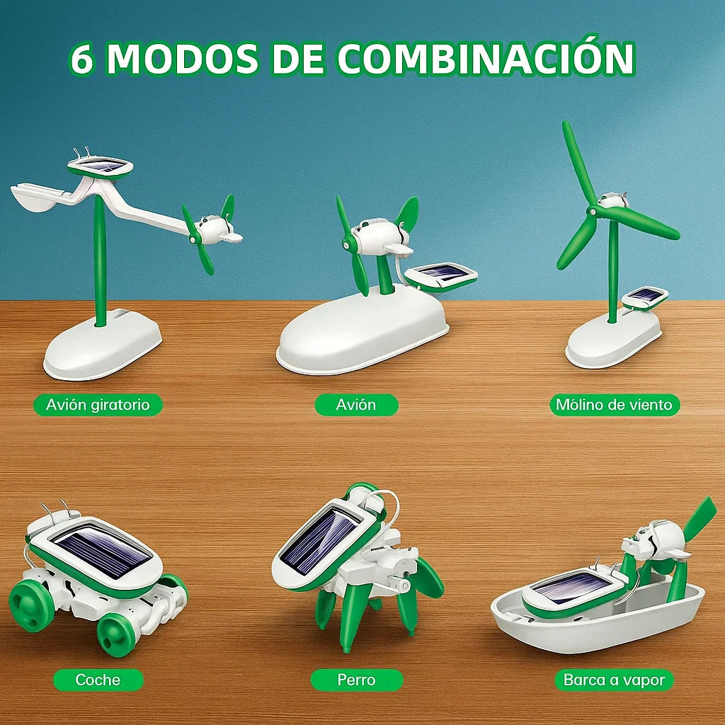 SolarMind™ Kit Completo robot solar