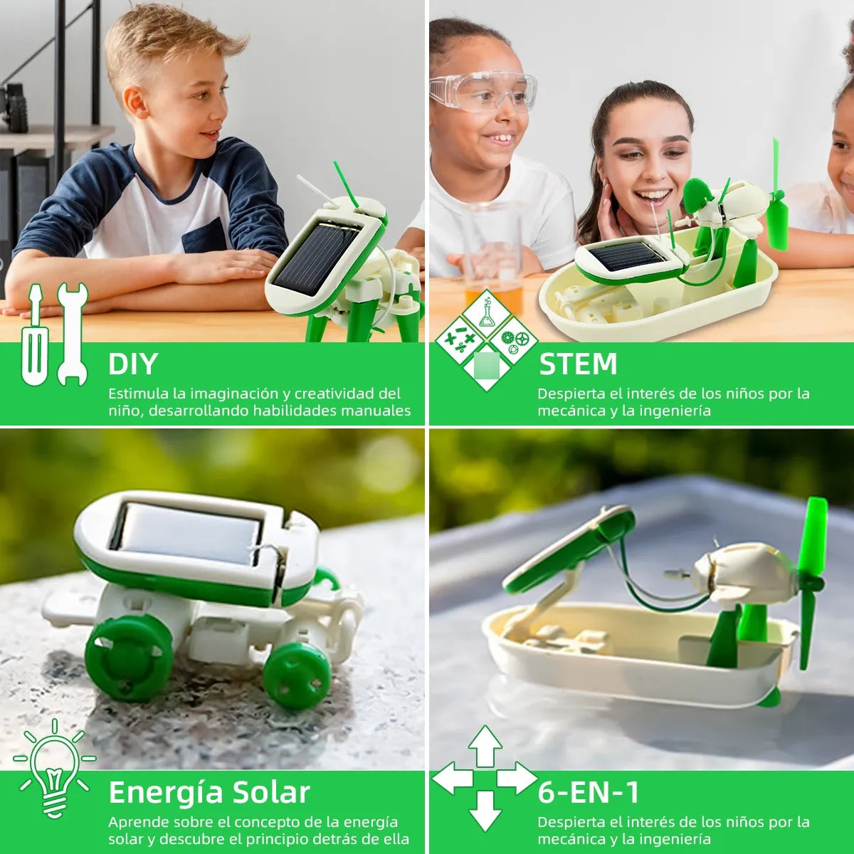 SolarMind™ Kit Completo robot solar