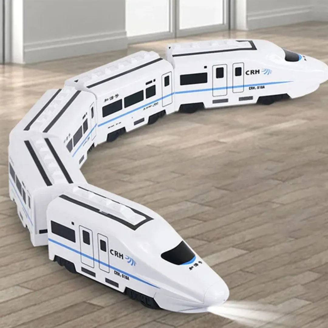 Tren Eléctrico Interactivo 4 Vagones -