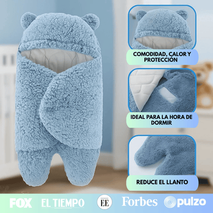 CozyBear™ Manta Envolvente para Bebé