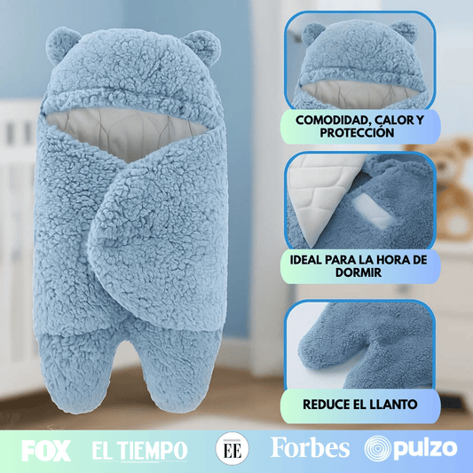CozyBear™ Manta Envolvente para Bebé