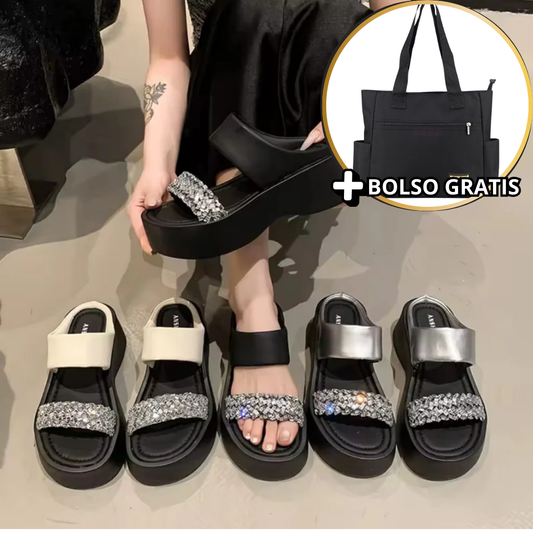 "SHADDAY COURCHEVEL"💪🔥 SANDALIA PARA DAMA😍+BOLSO DE REGALO POR LANZAMIENTO