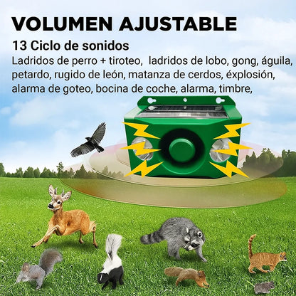 LightAlert™ Repelente Solar de Animales