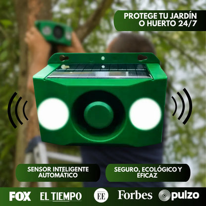 LightAlert™ Repelente Solar de Animales